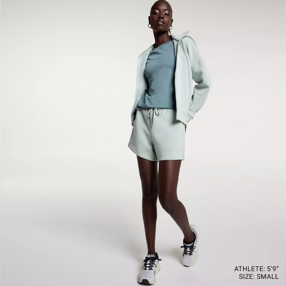 CALIA, Women's Soft Scuba Shorts, Gray Bog, Size Small - NEW!! - Picture 2 of 11